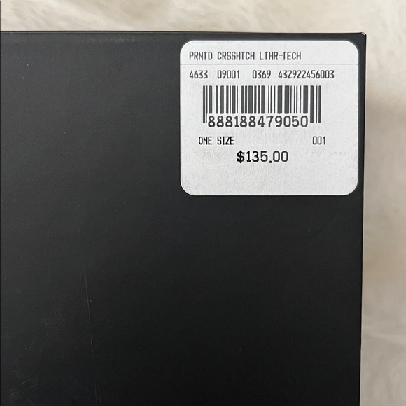 Ralph Lauren Print Crosshatch Leather Tech
Wristlet - Picture 9 of 9